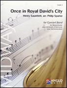 Once in Royal David's City Concert Band sheet music cover